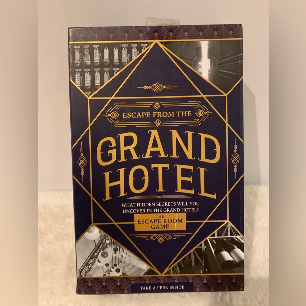 Escape from the Grand Hotel Game